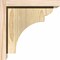 Ekena Millwork Yorktown Rough Sawn Corbel w/Backplate, Douglas Fir, 6"W x 10"D x 10"H COR06X10X10YOR01RDF - alternate 2